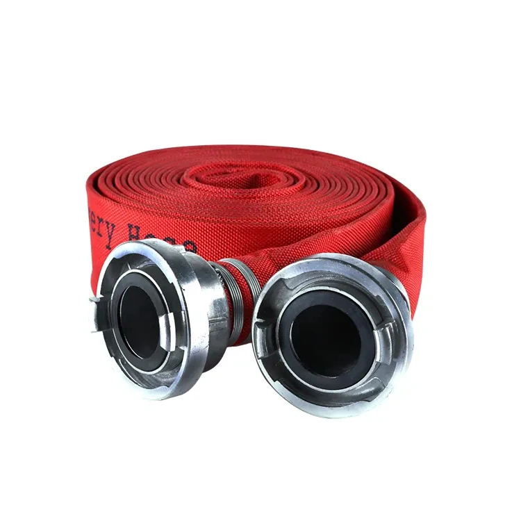 65mm Pvc 13 Bar Red Color Fire Hose For Fire Resistance
