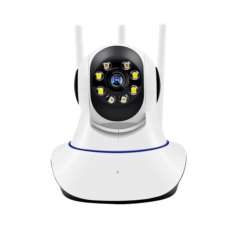 Wireless WiFi Smart Monitor 360 degree antenna network indoor home camera HD voice camera
