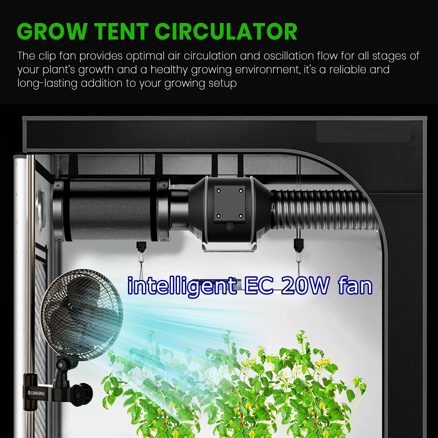ORIGLiTE Grow Tents Kits 7-in-1 Grow Complete Kit with EC exhaust ventilator carbon filter  grow tent controller grow tent fan