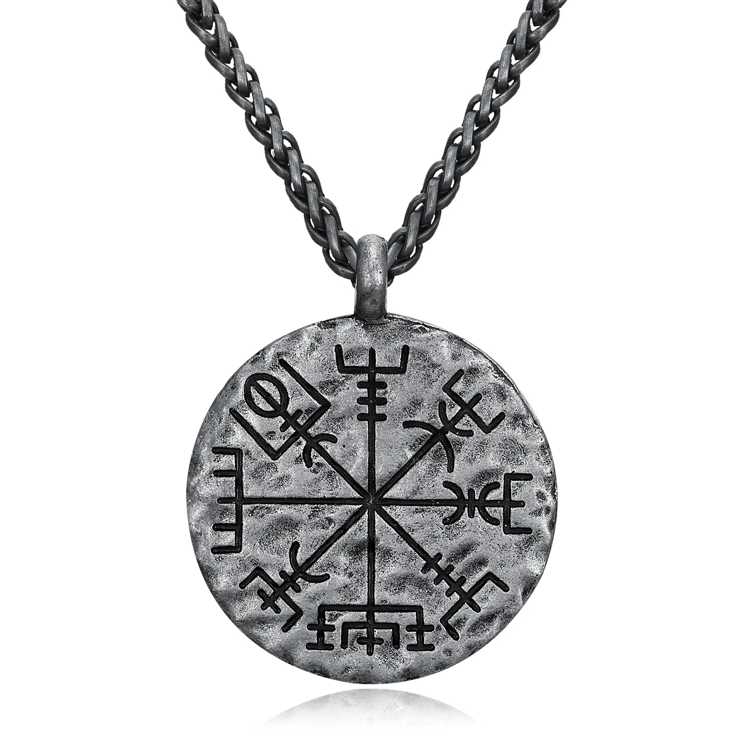 Norse Viking мифология один логотип копье кулон Викинг воин тотем ожерелье