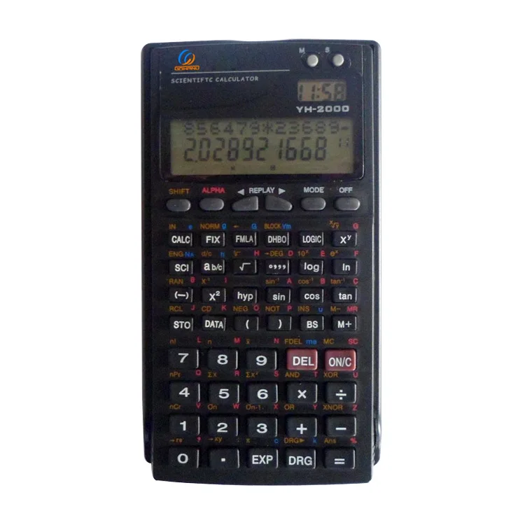 Office Supplies School Scientific Calculator For Students,Display Timer Scientific Calculator