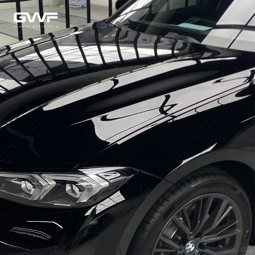 USA Nano 3 Layers Car Invisible PPF Clear Transparent High Glossy Anti-yellowing Vehicle Vinyl Paint Protection Films Wrap Car