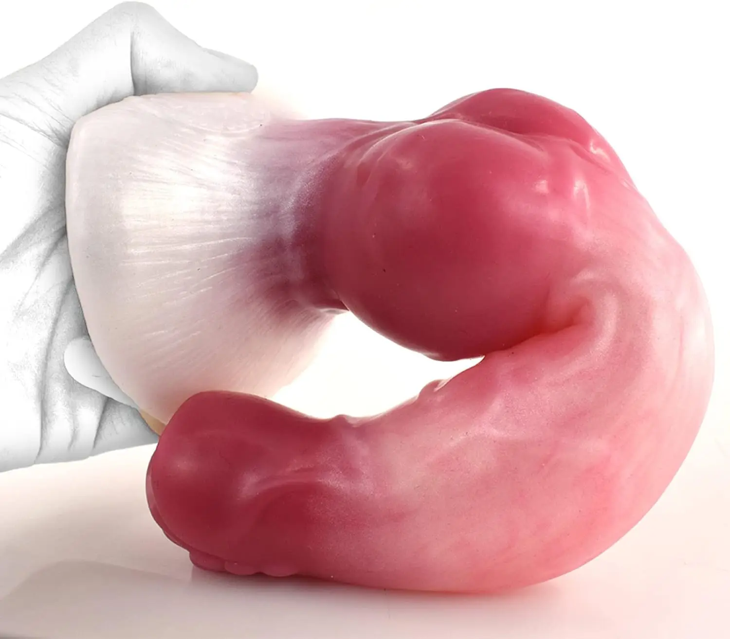 Wolf Dog Penis Dildos Realistic Liquid Silicone Animal Penis Dildo Anal Plug Butt Plug Animal Dildo G-Spot Prostate Massage