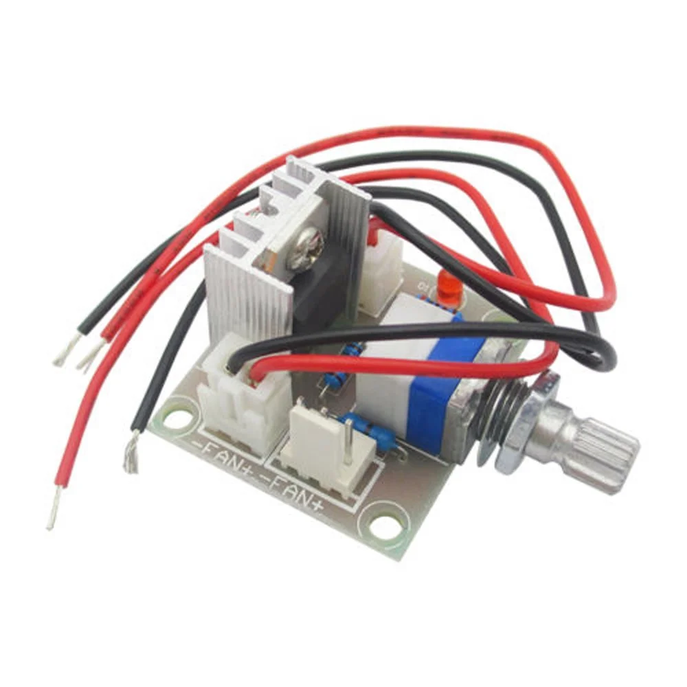 XH-M137 LM317 DC Linear Converter Down Voltage Regulator Board Speed Control Module with Switch Function DC 3.25-15V To 1.25-13V