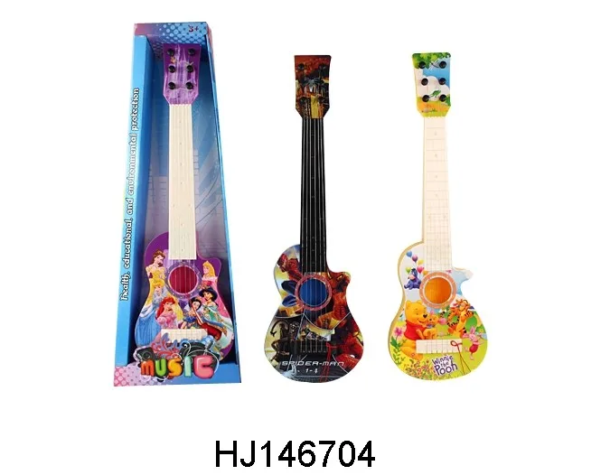 hot selling 21' wood six string guitar can play and toning acoustic guitar toys