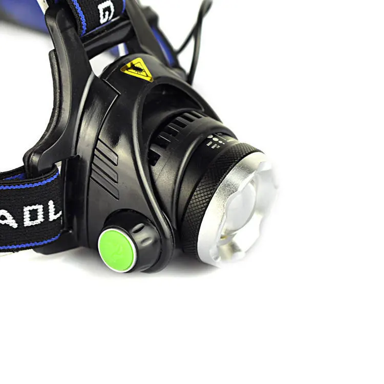 USB Rechargeable Hot sale Outdoor Headlight Waterproof T6 LED Camping Headlamp Head Torch Flashlight for Fishing Hunting