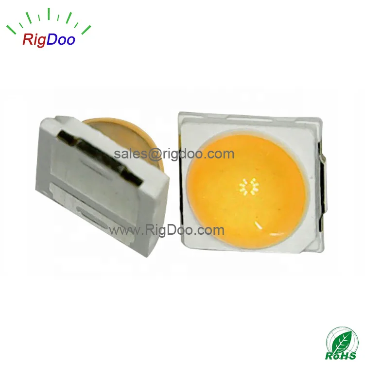 
Gold Wire 1W SMD 3030 SMD LED with Dome Lens White Diode 1 Watt Dome Head Lens Light Source with Ball Lens Free Samples Beads 