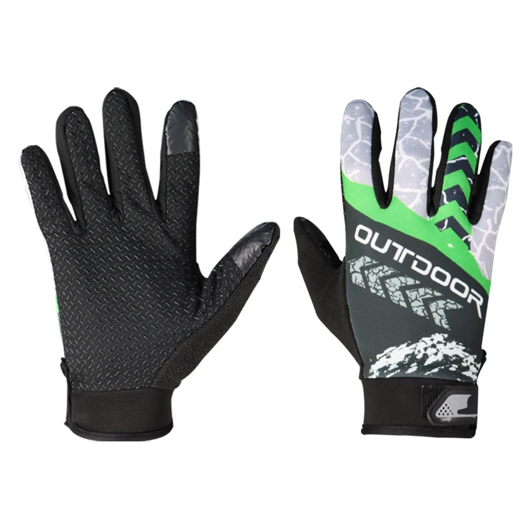 Touch Screen Bike Riding Hand Glove Riding Gloves Breathable Black