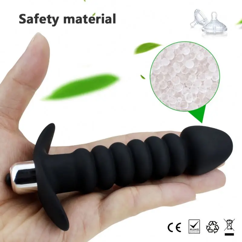 Hot Selling Silicone Anal Toy Vibrating Butt Plug Adult Sex Toys For Men Prostate Massage Anal Plug