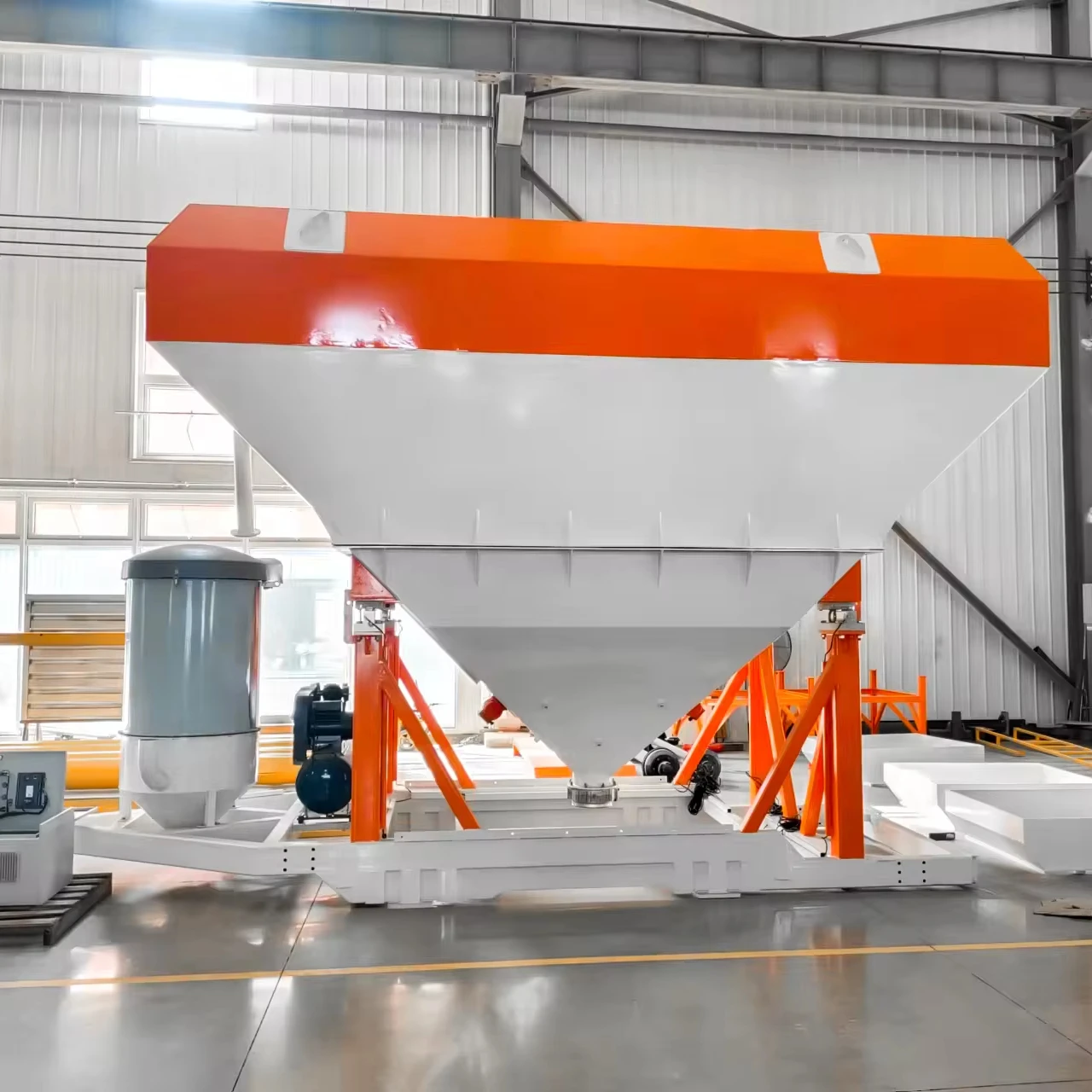 US standard iron carbon steel small mobile cement silo 20ton