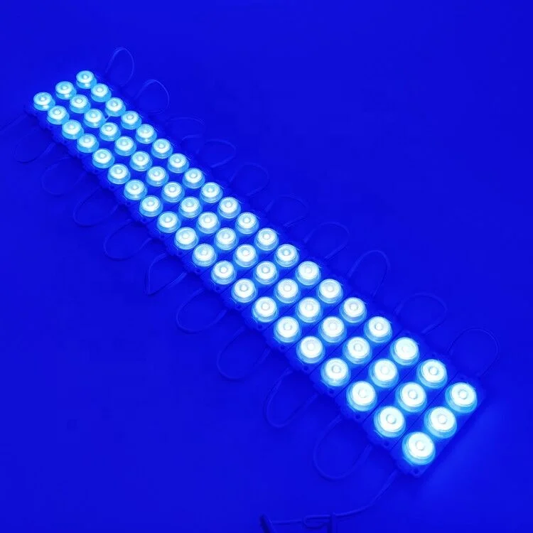 12 В edge-lit инжекционные светодиодные модули edge Sign side light smd chip 3led modulos 3w 3030 Led
