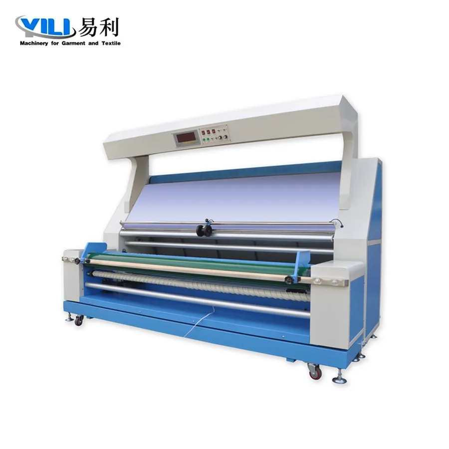 Knitted and woven fabric inspection machine manufacturer in garment factory