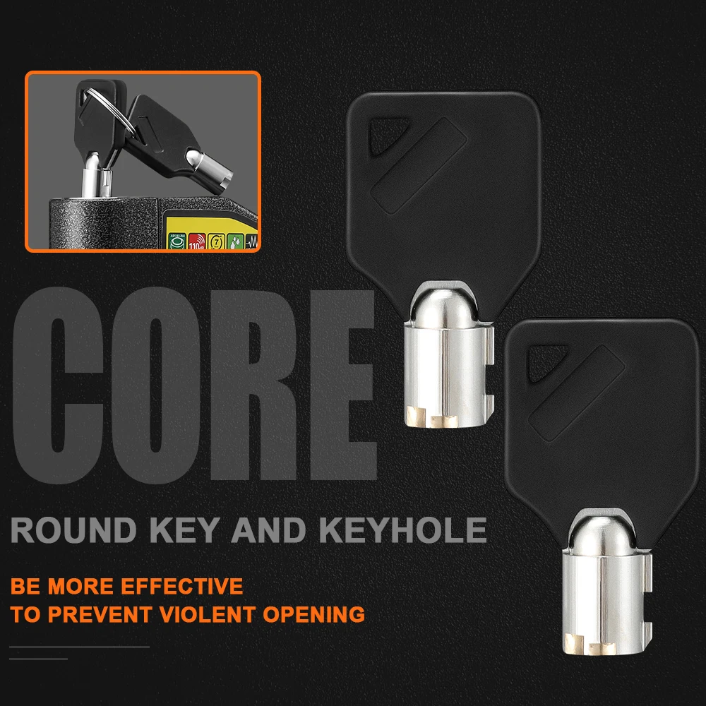 Motorcycle Bike Wheel Disc Alarm Disc Brake Lock Waterproof Anti-theft Scooter Alarm Lock 110db Loud Bicycle Locks Alarm