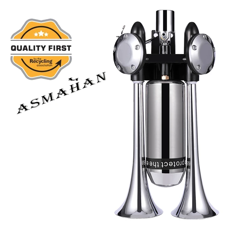  2021 new 50-100psi Professional Manufacturer 12v 150db Car Air Horn Kit/ Super Loud Train Horns for Trucks
