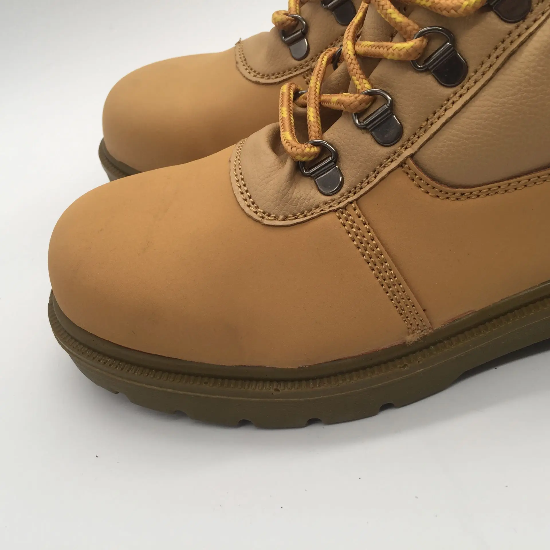 Good Price Oil Resistant Safety Steel Toe Used Black Leather Men Work S3 Safety Shoes Boots