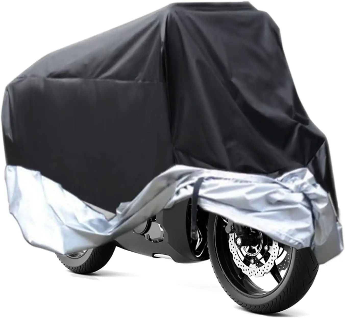 210D Oxford Heavy Duty Dust Proof UV Water Proof Motorcycle Cover Outdoor