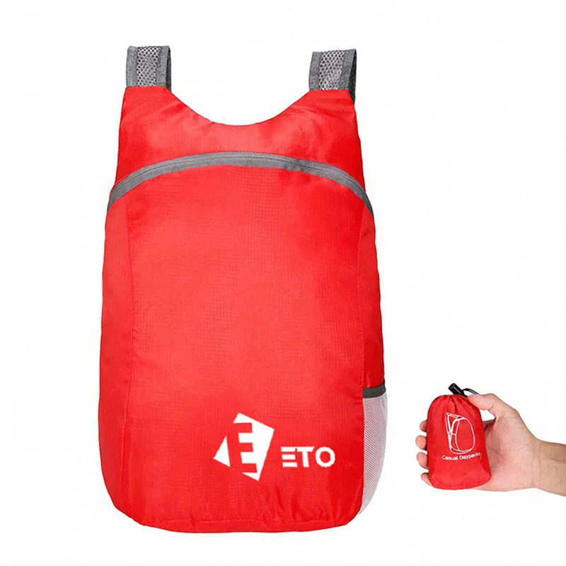 Hot Selling Portable Foldable Polyester Outdoor Bicycle Backpack For Camping Hiking Sports