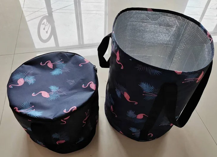 Foot Bath Basin for Soaking Feet, Portable Foot Bath Tub Bag with Handles,  Pedicure Foot Spa Bucket for Out