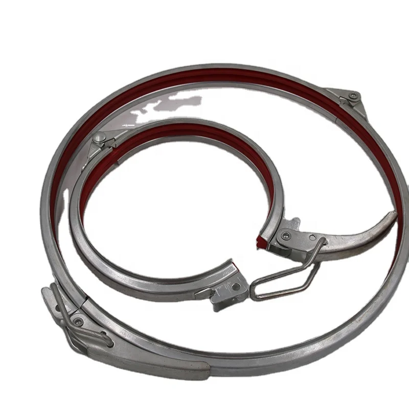 Quick release clamp steel level lock ring clamp