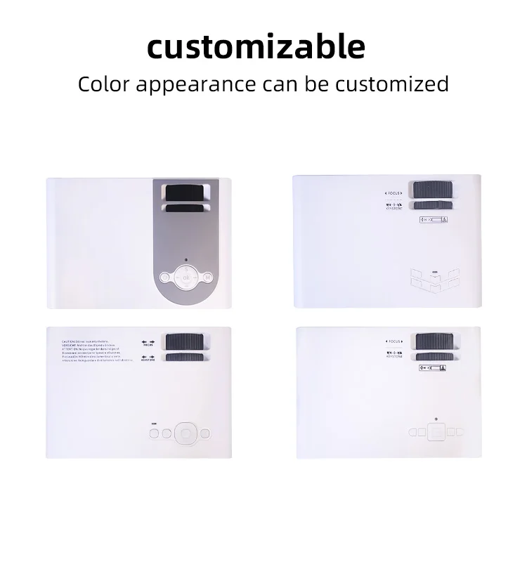 Latest Lcd Android 9 Digital Usb Projector Portable Android Wifi Internal Video Speaker Smart Lcd Projector