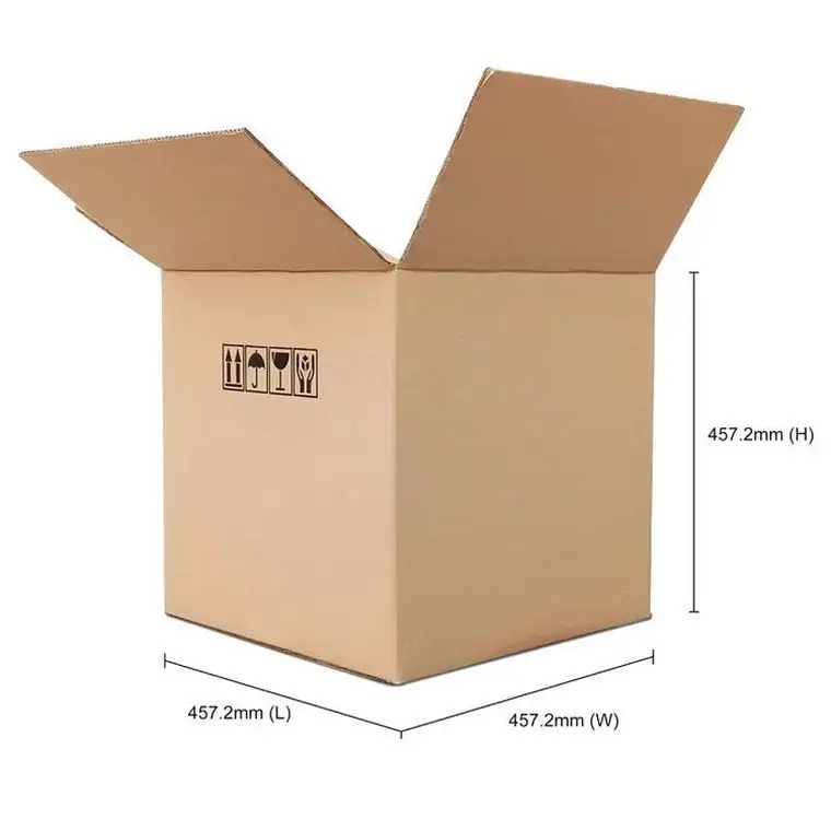 Сверхпрочные картонные движущиеся коробки из гофрокартона для малого бизнеса и почтовых ящиков