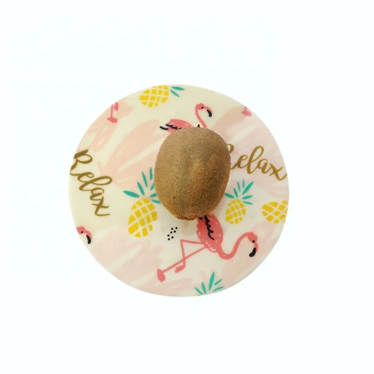 2021 Top Seller Natural Kitchen Waterproof Reusable Beeswax Food Storage Wrap For Sandwich