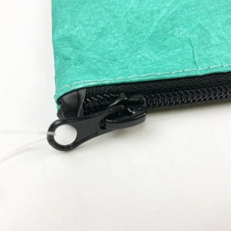 New Material Tyvek  Green And White China Pencil Pouch