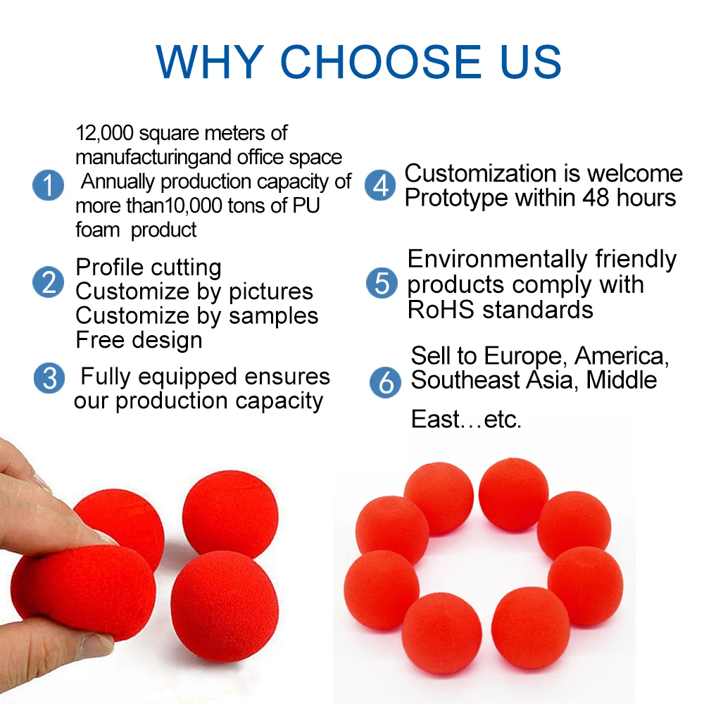 Popular Finger Sponge Ball Magic Tricks Classical Magician Illusion Comedy Close-up Stage Card Sponge Foam Ball