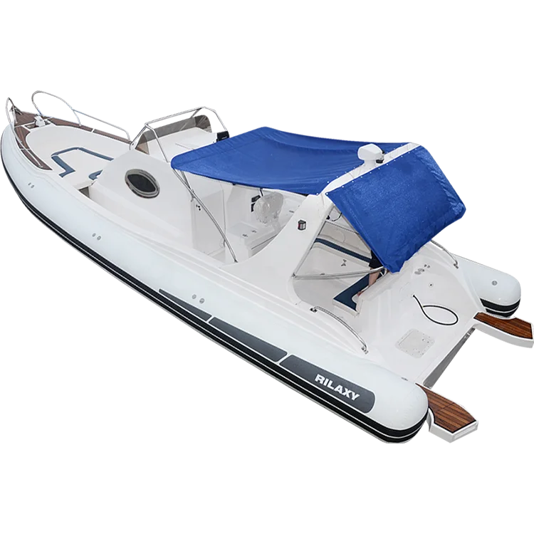 Роскошная ребристая лодка Rilaxy с глубоким V-образным вырезом, максимальная скорость Q960, 62 узла