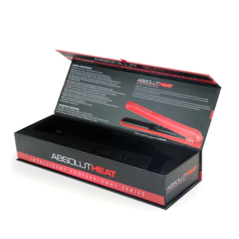 Manufacturer Hair Straightener & Curler Box Magnetic Gift Box Wholesale Latest Design Luxury Rigid Boxes Coated Paper Cosmetic