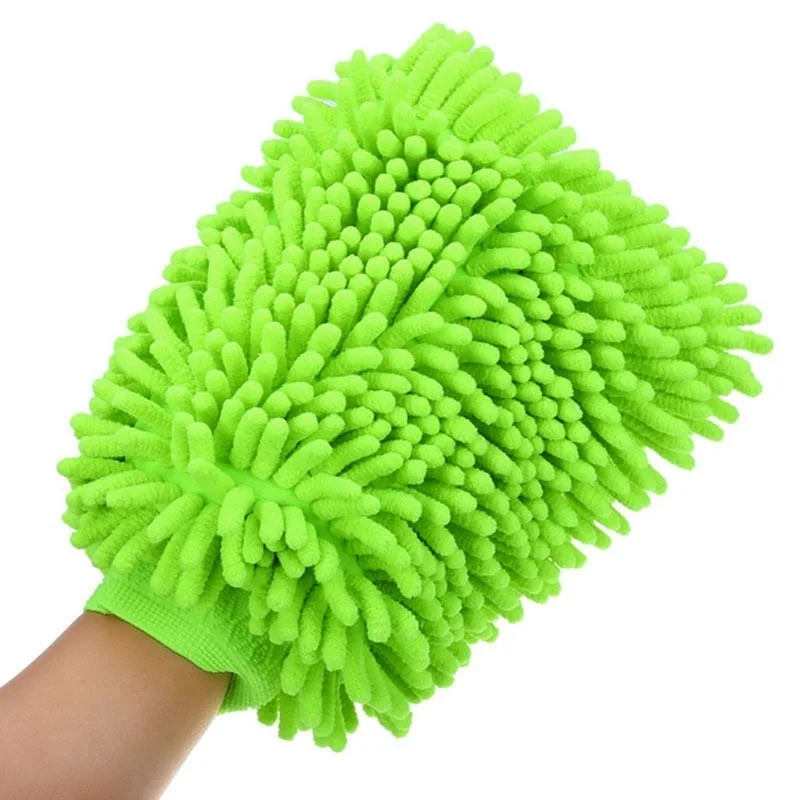 
BONNO Wash Mitt Premium Chenille Microfiber Car Wash glove microfiber Mitt, Lint and Scratch Free Car Sponge 