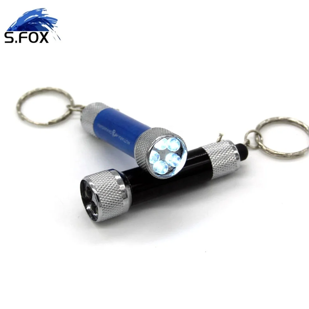 Top selling Portable Eco-friendly Mini EDC 5LED Keychain LED Torch