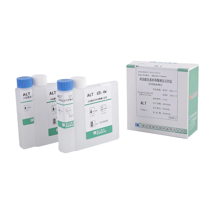 Alanine Substrate Method ALT Alanine Aminotransferase Assay Kit Blood Group Hematology Reagents Rapid Diagnostic Test Kit