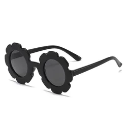 New Sun Flower Round Cute kids sunglasses UV400 for Boy girls toddler Lovely baby sun glasses Children Oculos de sol