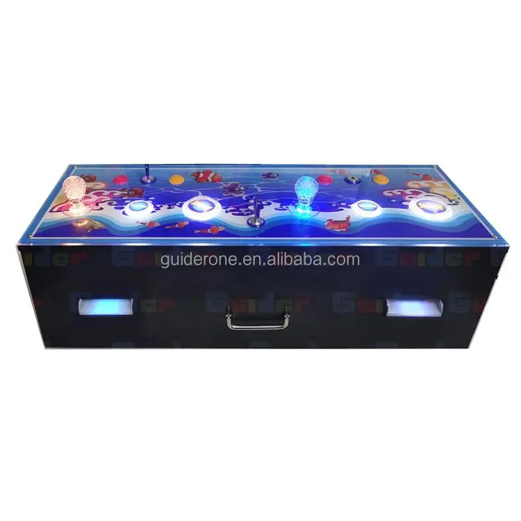 Newest Release Favorable Price Wooden Multi Player Fishing Video Game Machine