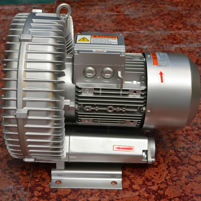 Vortex Fan Air Ring Blower Low noise High Pressure Electric For Industrial Oxygen