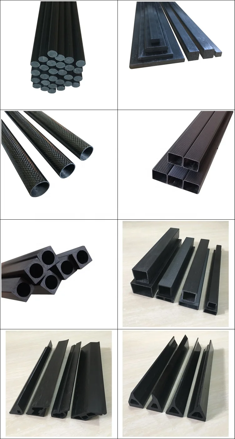 
4.5mm 5mm 8mm 10mm 11mm 16mm flexible solid carbon fiber round rod 