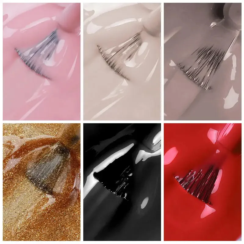 RONIKI 15ml OEM Private Label Pure/glitter Color Long Lasting Vernis Semi Permanent Uv Led very good Nail Gel Polish