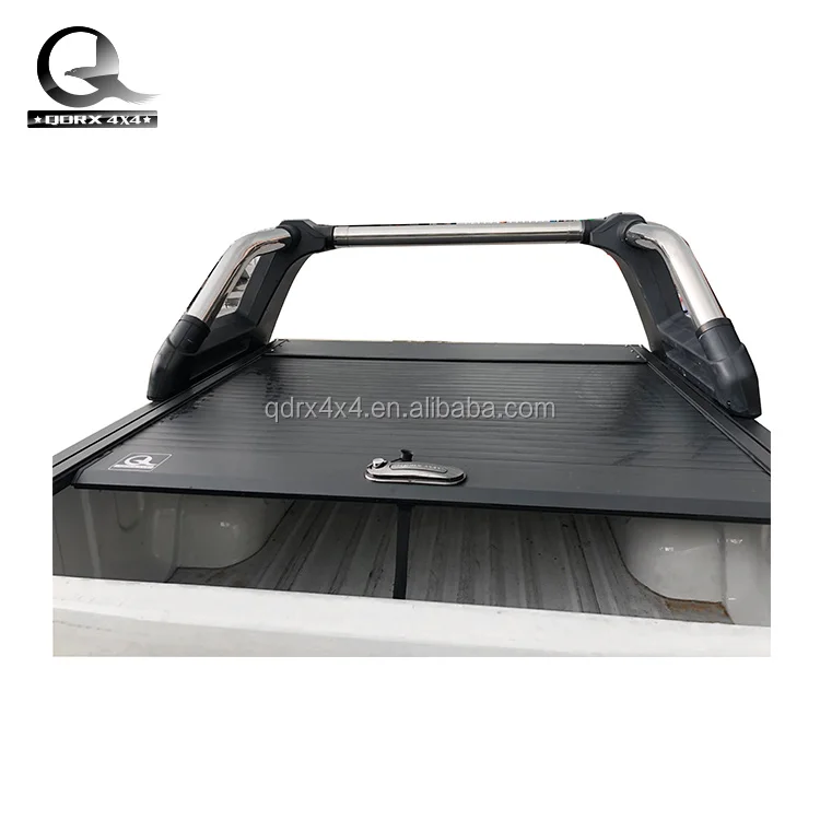 
4x4 Aluminum roller shutter tonneau bed cover for hilux revo/vigo/f150/triton/ranger t6 t7 
