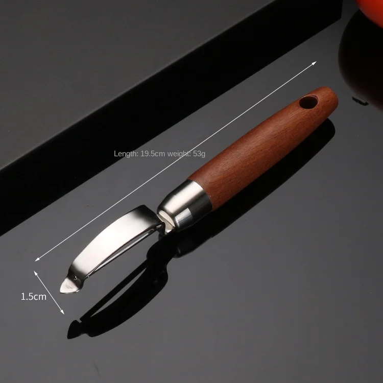 304 Stainless Steel Multi-purpose Melon Planer Peeler Fruit Triangle Push Grater Carving Peeling Knife