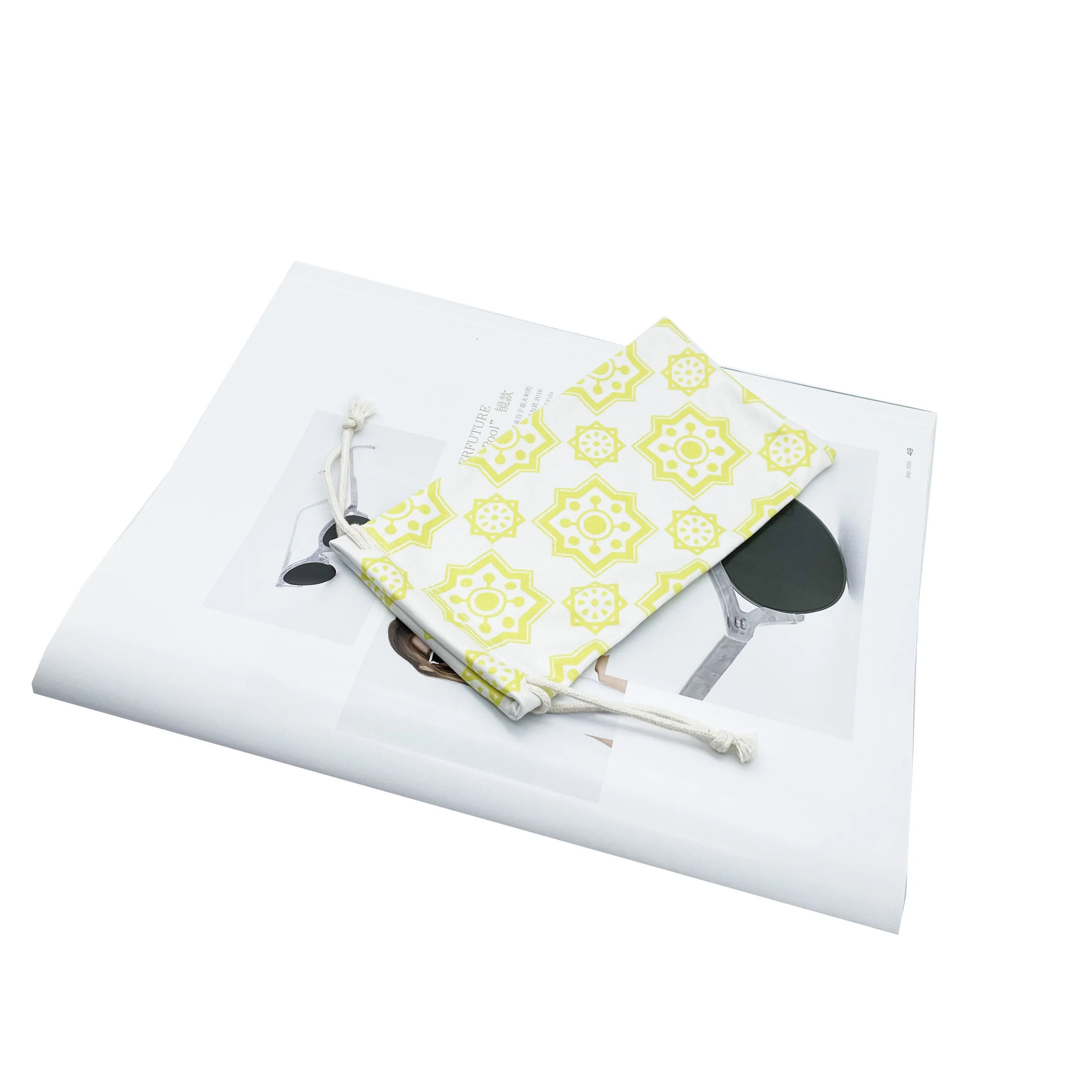 Custom Logo Printed Microfiber Sunglasses Pouch With Zipper, High Quality Soft Glasses Eyeglasses Pouch