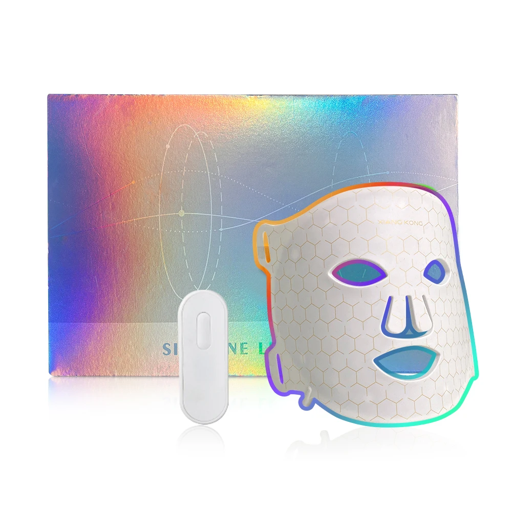 2024 Latest Factory Direct Sale 110 Led Light Bead 7 Color Facial Skin Care Led Light Beauty Products Photon Therapy Face Mask