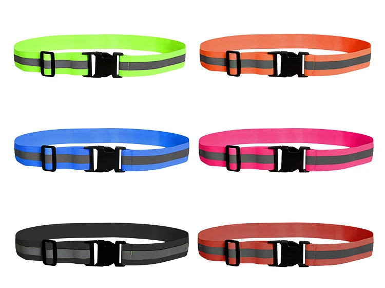 Security reflektiv belt vest  LED eco friendly reflective elastic belt