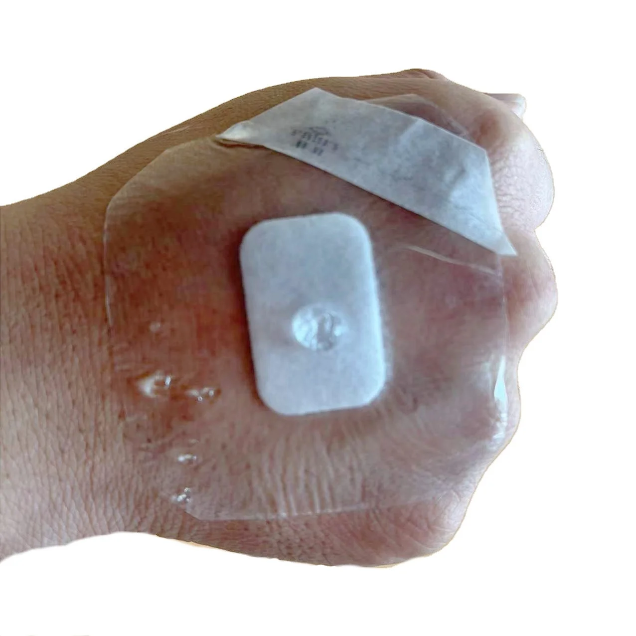 Advanced Wound Dressing Waterproof Self-adhesive Transparent Island Wound Plaster With Absorbent Pad For Wound Care