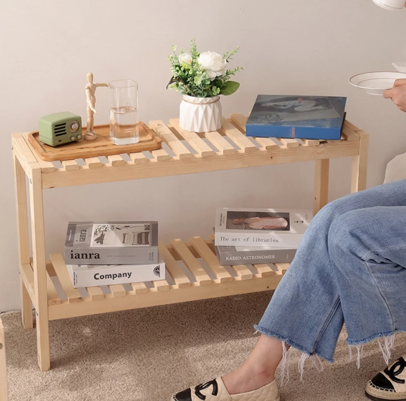 Floor-to-ceiling rack for bed and breakfast wind bay windows home storage rack