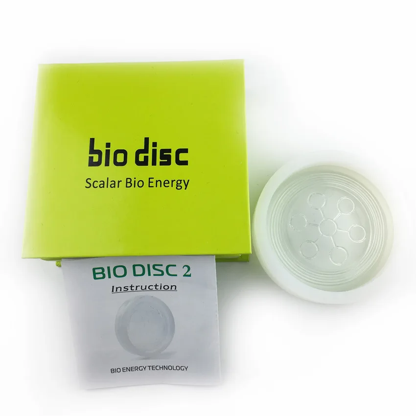 Round Nano Negative Ion Scalar Energy Bio Disc For Water
