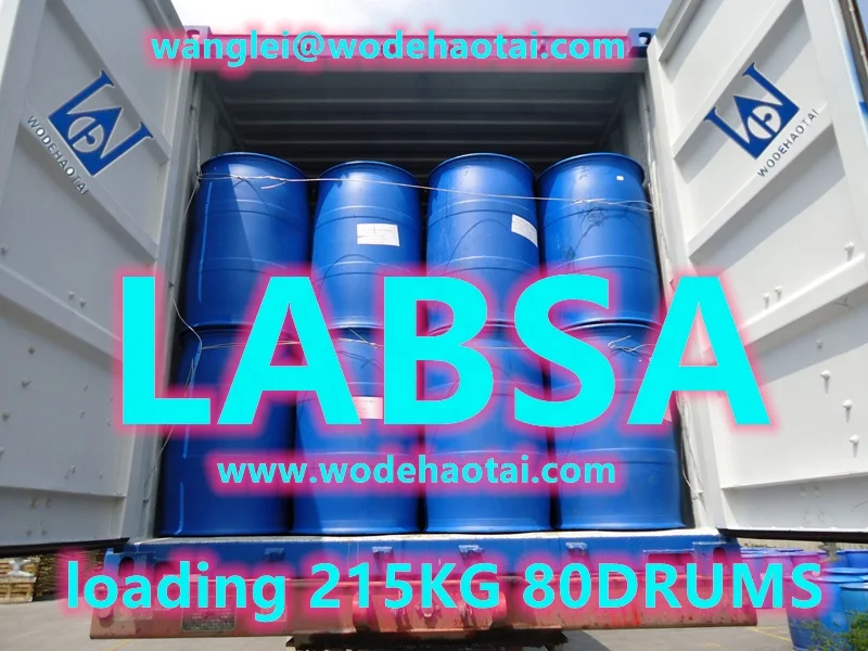 China Linear Alkylbenzene Sulfonic Acid CAS 27176-87-0 LABSA sulfonic acid for detergent raw materials
