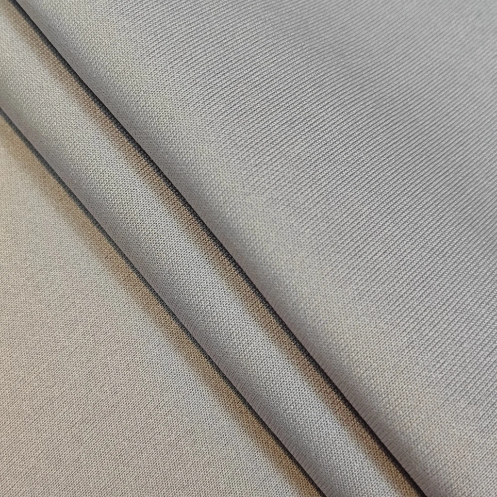 Customized New Brand  Polyester Rayon Spandex 340Gsm  TR Textured Scuba Fabric For Hoodies  Breathable