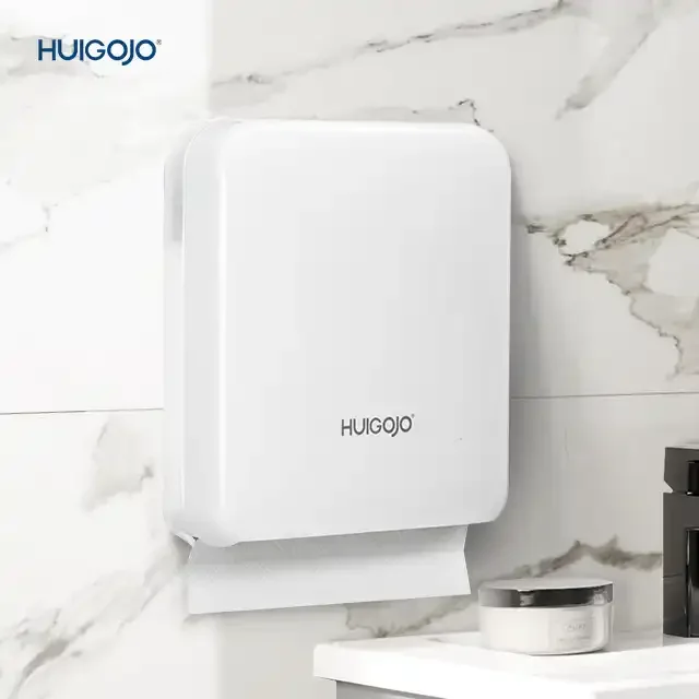 Wall Mounted Big Capacity Z N Fold Paper Towel Dispenser Modern Compact Design