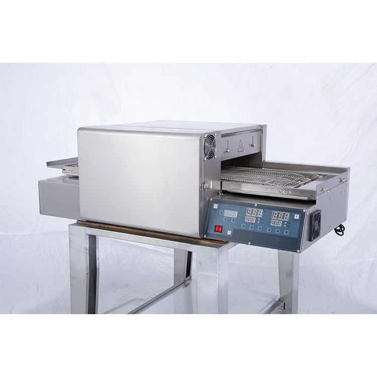 32 Inch Commercial Hot Air Convection Gas Conveyor Pizza Oven For Fast Food Restaurant